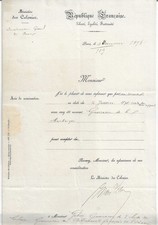 courrier en tête du