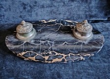 Joli ENCRIER DE BUREAU Marbre