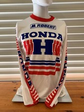 Vintage M. Robert Honda Jersey Med Supercross Moto-X MX Racing Dirt Bike 