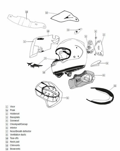 Arai remplacement - arai, de
