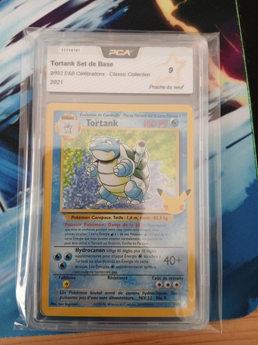 Carte pokémon pca tortank - 9,