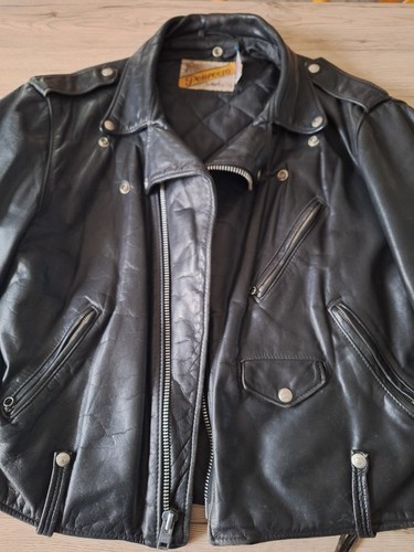 Perfecto cuir noir schott - noir,