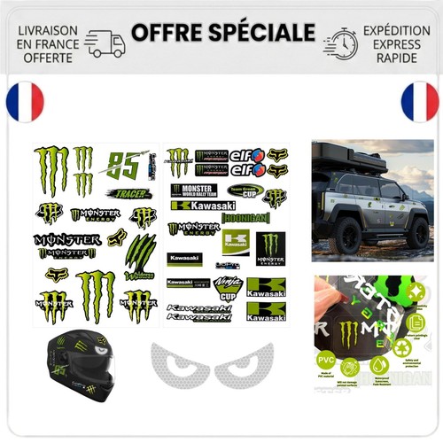 Autocollants monster energy - monster,