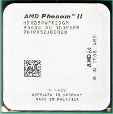 AMD Phenom II X2 B59 CPU 3.4GHz HDXB59WFK2DGM AM3 AM2+ AM3+ 565