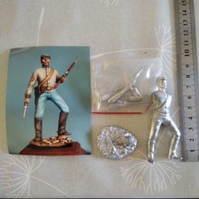 soldat kit plomb 75mm - soldat SUDISTE confédéré  guerre sécession