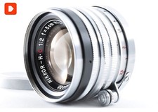 [MINT-] Nippon Kogaku Nikon Nikkor H.C HC 5cm 50mm F/2 Black Belt LTM L39 JP #39