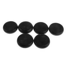 6 Pcs / Lot Grand Spa Chaud Pierres De Basalte De Massage Pierre Naturelle 6x6