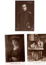 LOT 3 CPA ALBERT 1er et REINE ELISABETH