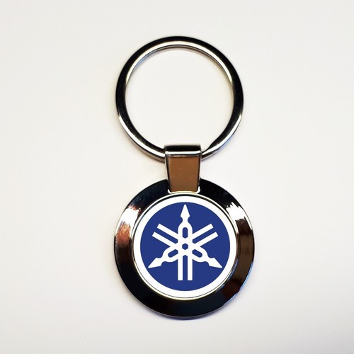 Porte clés yamaha bleu - porte-clés,