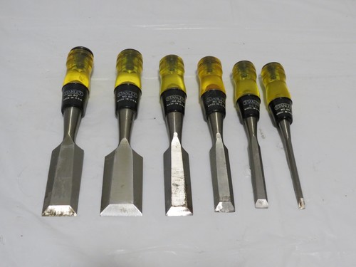 Stanley vintage usa chisel set - stanley,