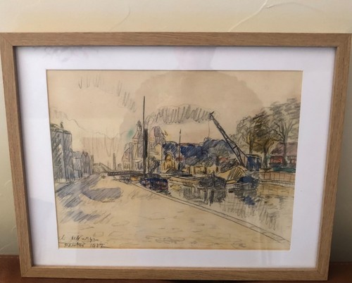 Tableau les quais de pantin - quais,