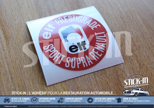 Autocollant elf prestigrade - elf,