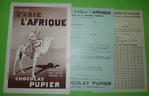 Chocolat pupier publicite 1939 - pupier,