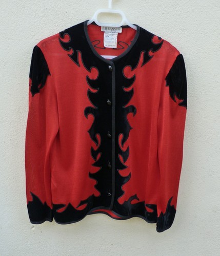 Lanvin vintage 90s gilet veste - vintage,