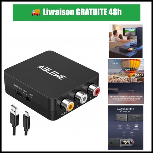Convertisseur rca vers - rca,