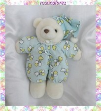 Doudou Peluche Ours Blanc et