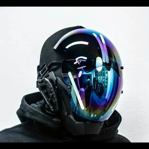 Masque cyberpunk helmet neuf - masque,