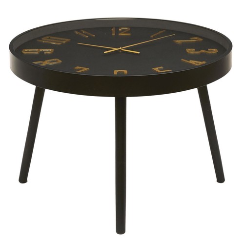 Table basse horloge lounge - table,