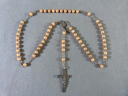Chapelet perles verre - en,