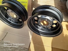 Suzuki Jimny Matte Black Iron Wheels Set of 4