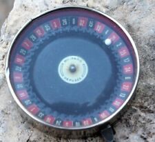 antique toy. old mechanical pocket roulette games. bv paris deposited 