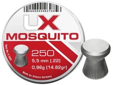 Boîte de 250 plombs plats Umarex Mosquito - 5.5mm 0.96g