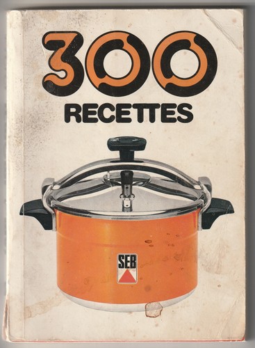 Livre 300 recettes seb - livre,