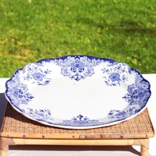 Ancien grand plat ovale 42 cm