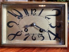 Ancien MOUVEMENT  HORLOGE Année 1930-1950  Epoque  Art Déco. Complet.(a)