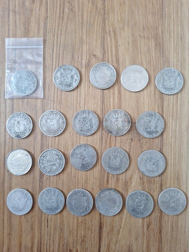Francs belgique argent lot - argent,