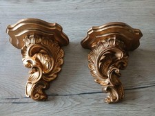 2   sellettes murale ancienne