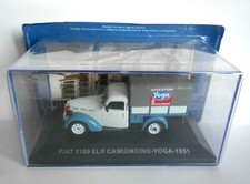 DIE CAST PUBLICITAIRES 1/43 FIAT 1100 ELR CAMIONNETTE - YOGA - 1951