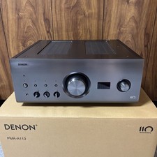 DENON PMA-A110 Integrated Amplifier w/ Box Remote Cable Tested Japan