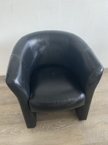 Fauteuil club tonneau semi-
