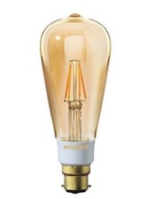 Sylvania 5.5w Toledo Vintage Dimmable St64 LED Lampe Verre MAGMA 0027307 Glow BC