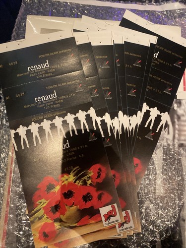 Promo billet concert - billet, de