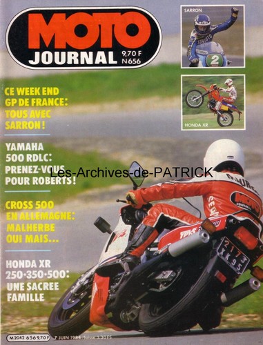 Moto journal 656 - journal, 500