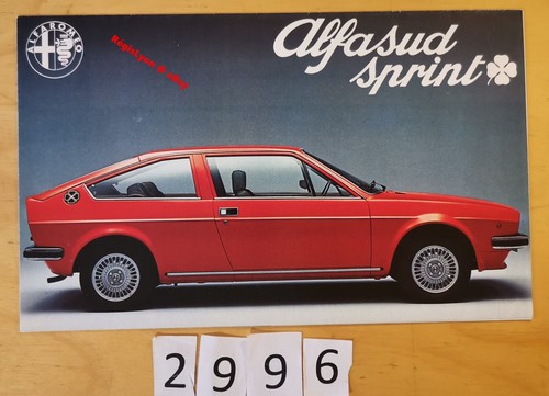 Alfa romeo alfasud - alfa, sprint
