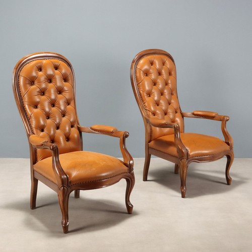 Fauteuils anciens noyer - fauteuils,