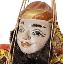Rare ancienne marionnette à - ,
