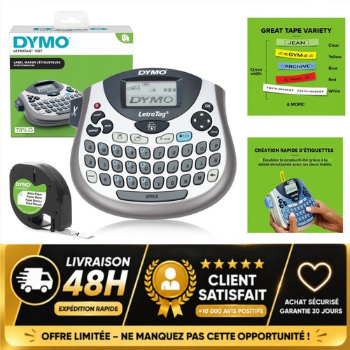 Dymo letratag 100t - dymo, lt-100t
