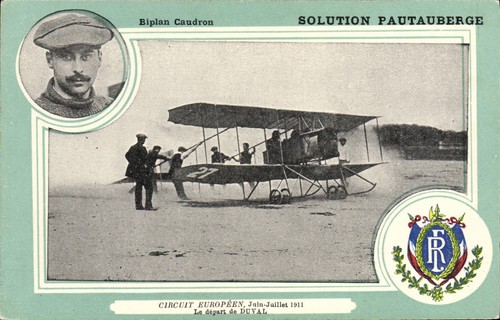 Biplan caudron circuit - biplan,