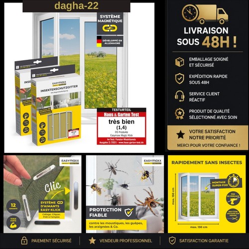 Easymaxx moustiquaire - moustiquaire, de