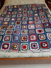 plaid ou couverture granny en