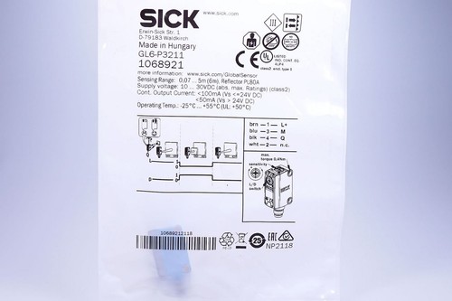 Sick gl6 p3211 - sick, gl6-p3211