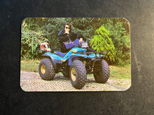 vintage pocket calendar 1987 advertising yamaha quad bike four-wheeler #1887
