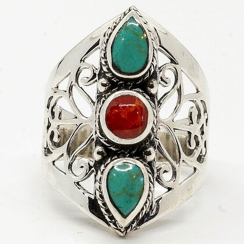 Corail turquoise pierre - turquoise,