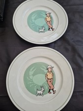 2 ASSIETTES COLLECTION TINTIN