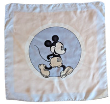 Vintage Donaldson 100% Silk Scarf Mickey Mouse - Authentic Disney 80s