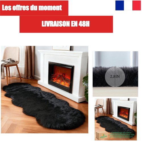Tapis fausse fourrure - , mouton
